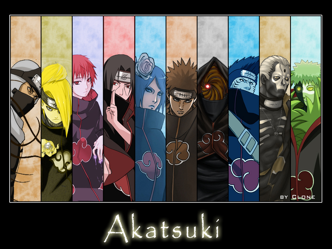 Os poderes dos ninjas da Akatsuki